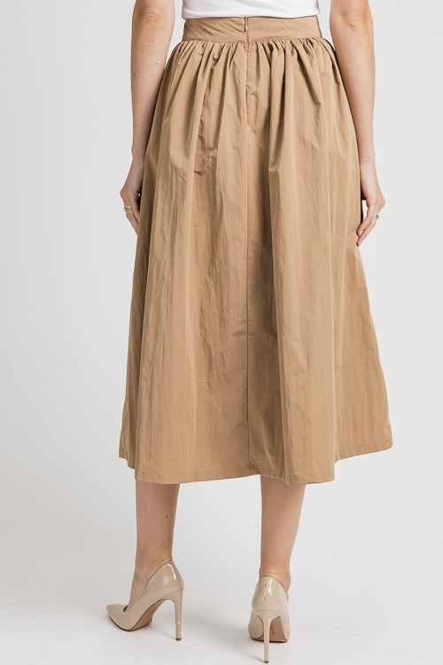 Buckle Belt Maxi Skirt, Taupe - 4K7A6801- (10).jpg